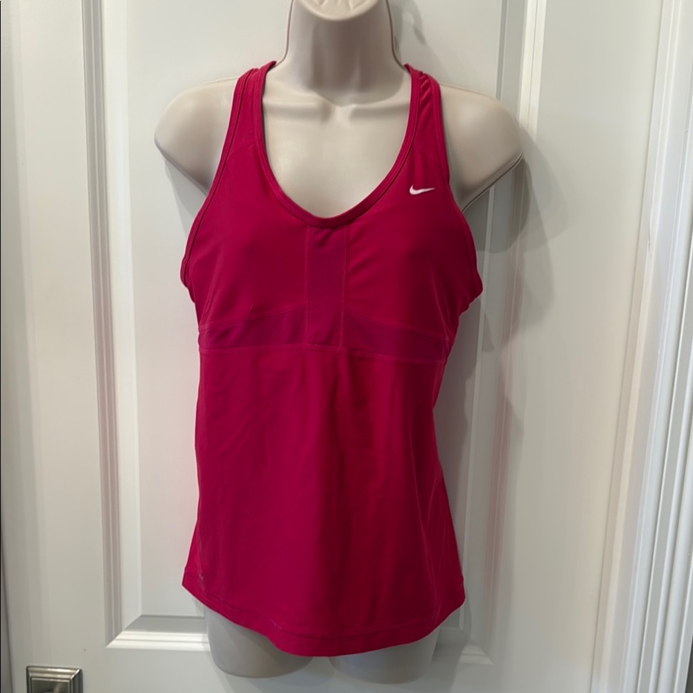 Nike Fuchsia Racerback Tank Top
